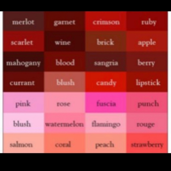 Color chart - Picture 4 of 8